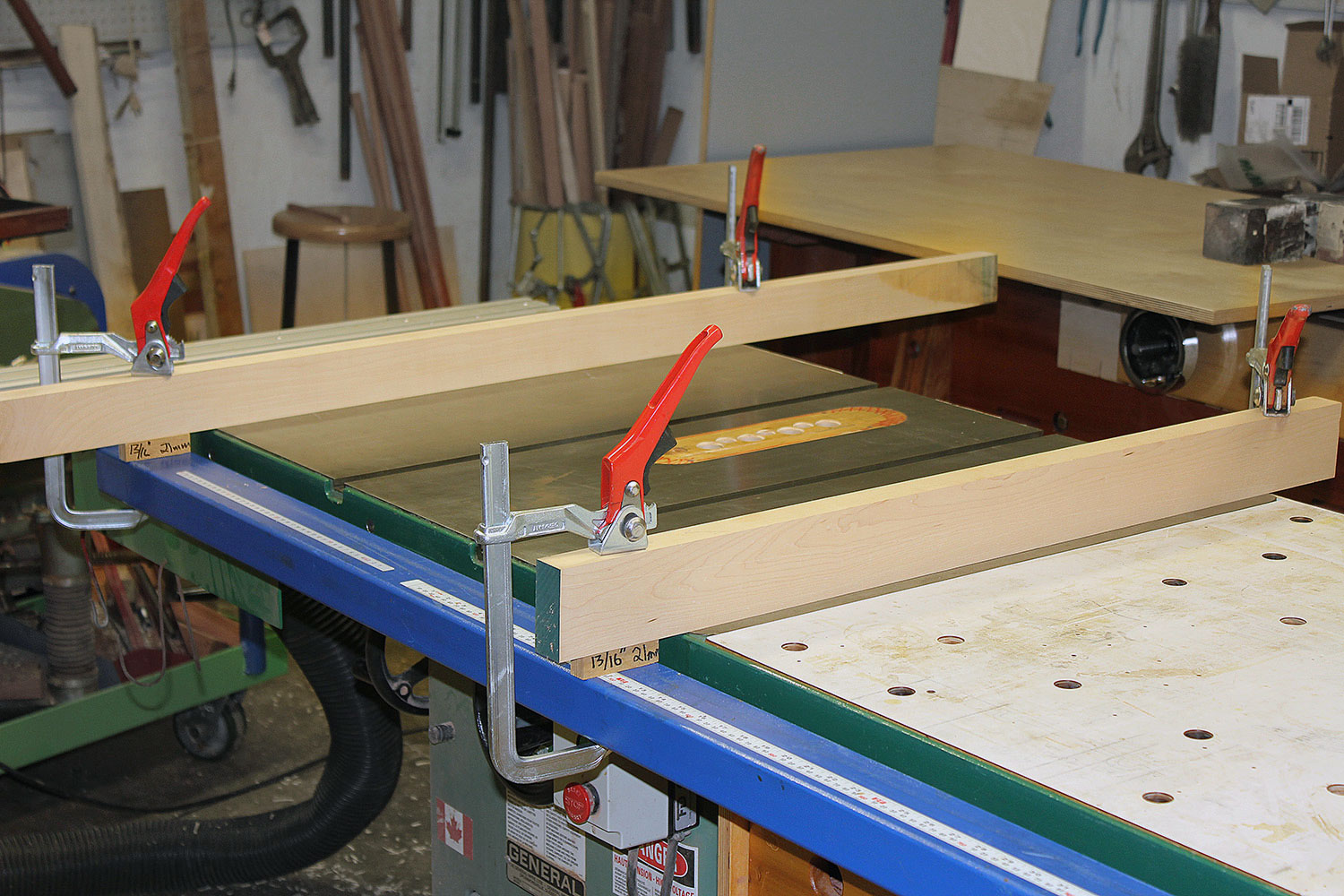 AskWoodMan's Guide Rail Installation Set-Up.