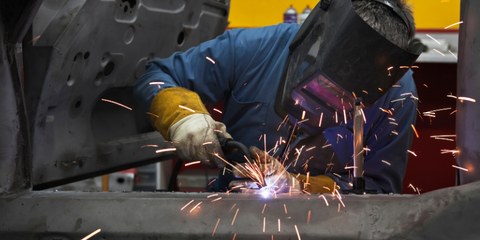 How to MIG weld on a car