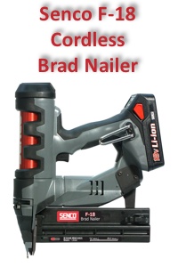 Senco F-18 Cordless Brad Nailer