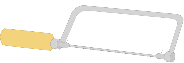 a graphic of a coping saw