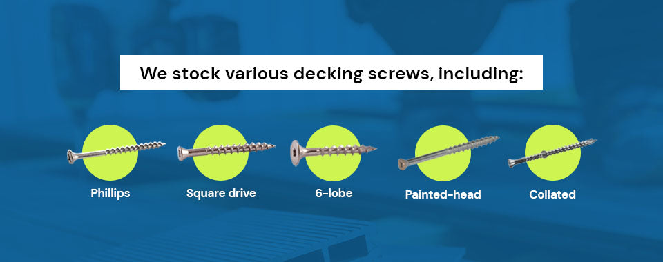 Decking Screws for Decks