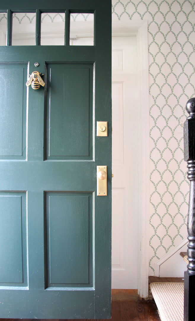 Prepford Wife Front Door with Brass Hardware