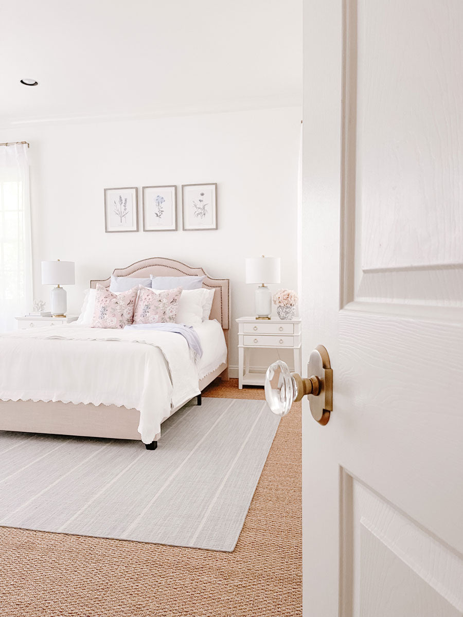 Kathryn Packard Bedroom Door with Nostalgic Door Hardware