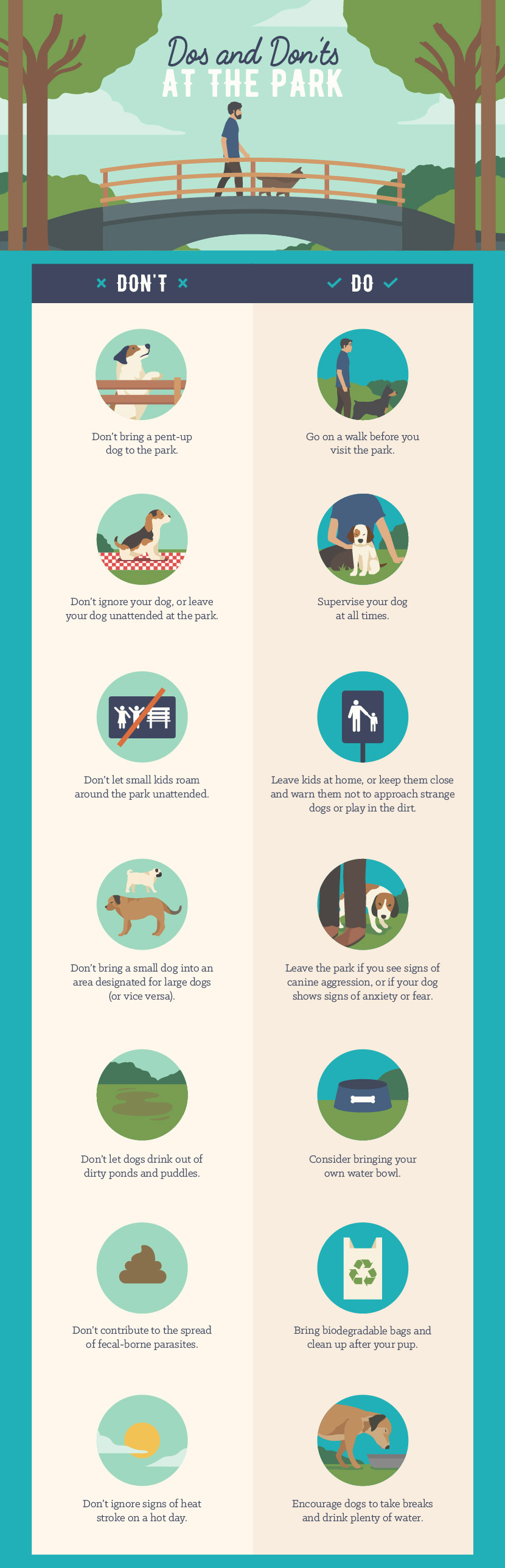 Dos and Don'ts at the Dog Park